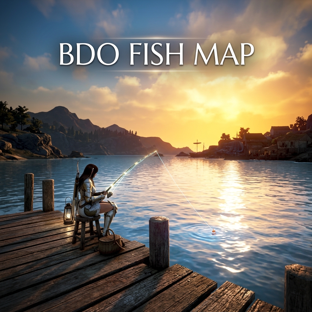 BDO Fish Map - Black Desert Online Interactive Fishing Map & Database
